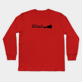 Witch Kids Long Sleeve T-Shirt